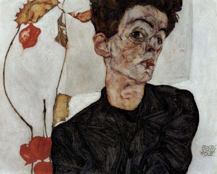 Egon Schiele Self-portrait